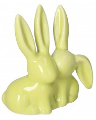 ZAJĄC ZAJĄCZEK CERAMICZNY WIELKANOCNY FIGURKA DO STROIKA