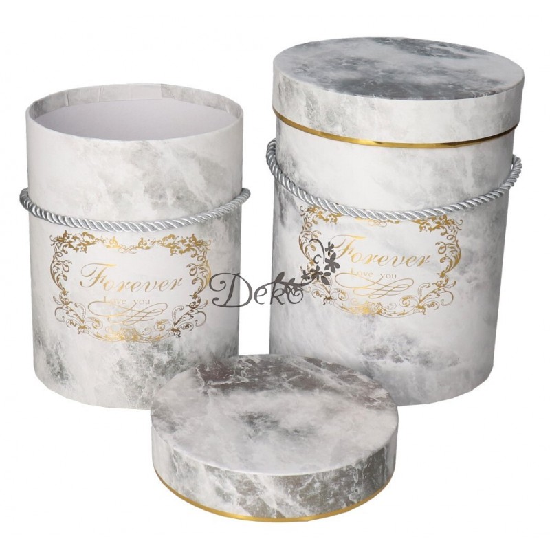 FLOWER BOX PUDEŁKO NA KWIATY PREZENT DEKORACJE 2SZT