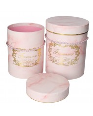 FLOWER BOX PUDEŁKO NA KWIATY PREZENT DEKORACJE 2SZT