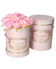 FLOWER BOX PUDEŁKO NA KWIATY PREZENT DEKORACJE 2SZT