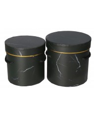 FLOWER BOX PUDEŁKO NA KWIATY PREZENT DEKORACJE 2SZT