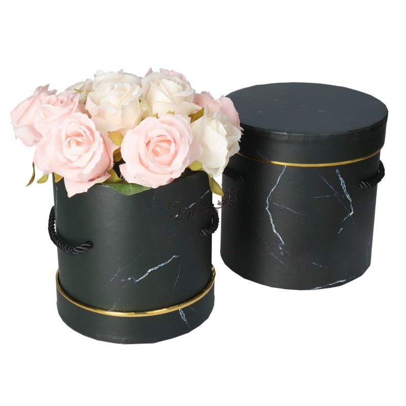 FLOWER BOX PUDEŁKO NA KWIATY PREZENT DEKORACJE 2SZT