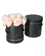 FLOWER BOX PUDEŁKO NA KWIATY PREZENT DEKORACJE 2SZT