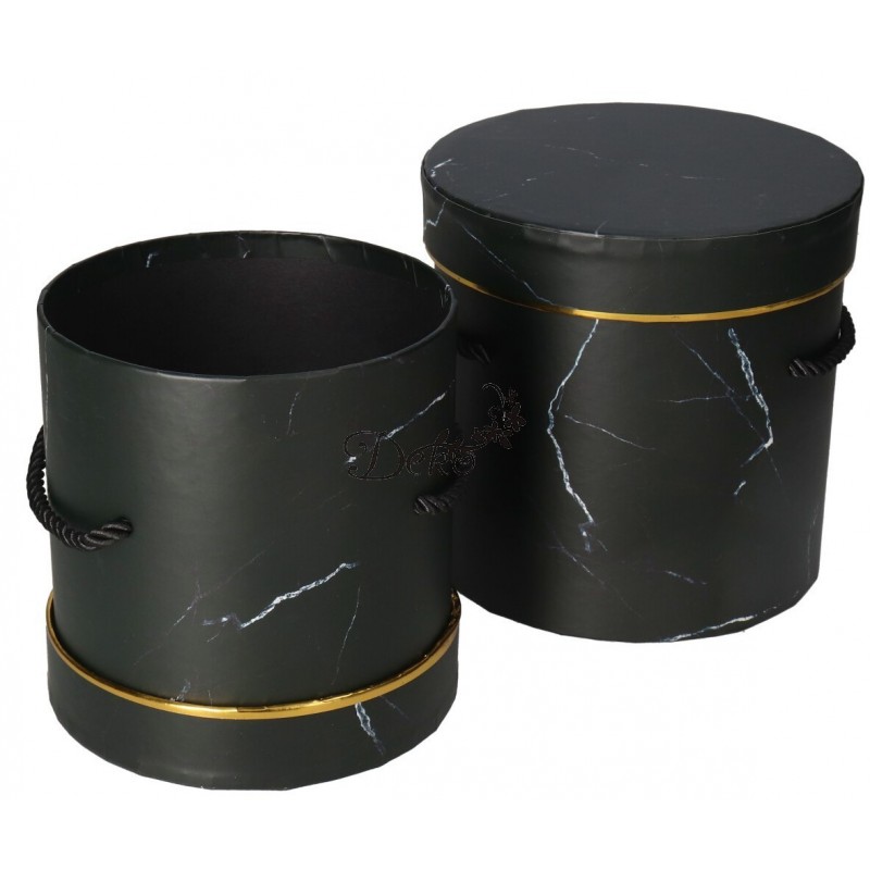 FLOWER BOX PUDEŁKO NA KWIATY PREZENT DEKORACJE 2SZT