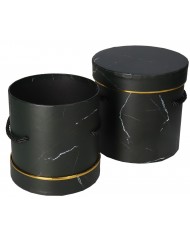 FLOWER BOX PUDEŁKO NA KWIATY PREZENT DEKORACJE 2SZT