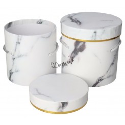 FLOWER BOX PUDEŁKO NA KWIATY PREZENT DEKORACJE 2SZT