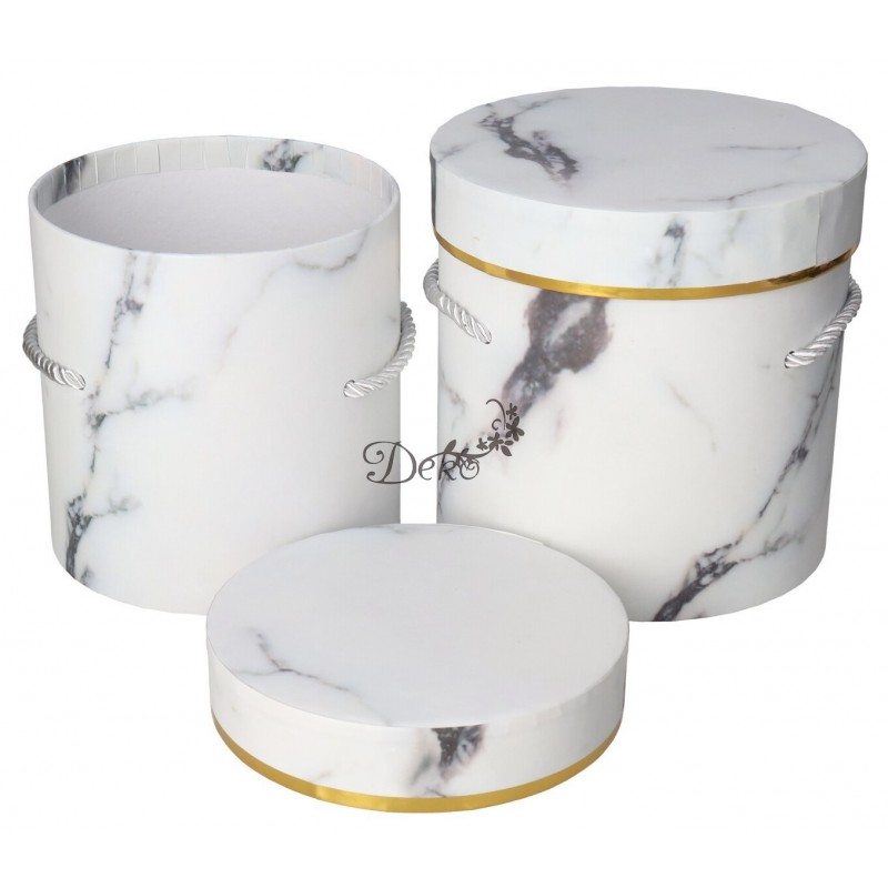 FLOWER BOX PUDEŁKO NA KWIATY PREZENT DEKORACJE 2SZT