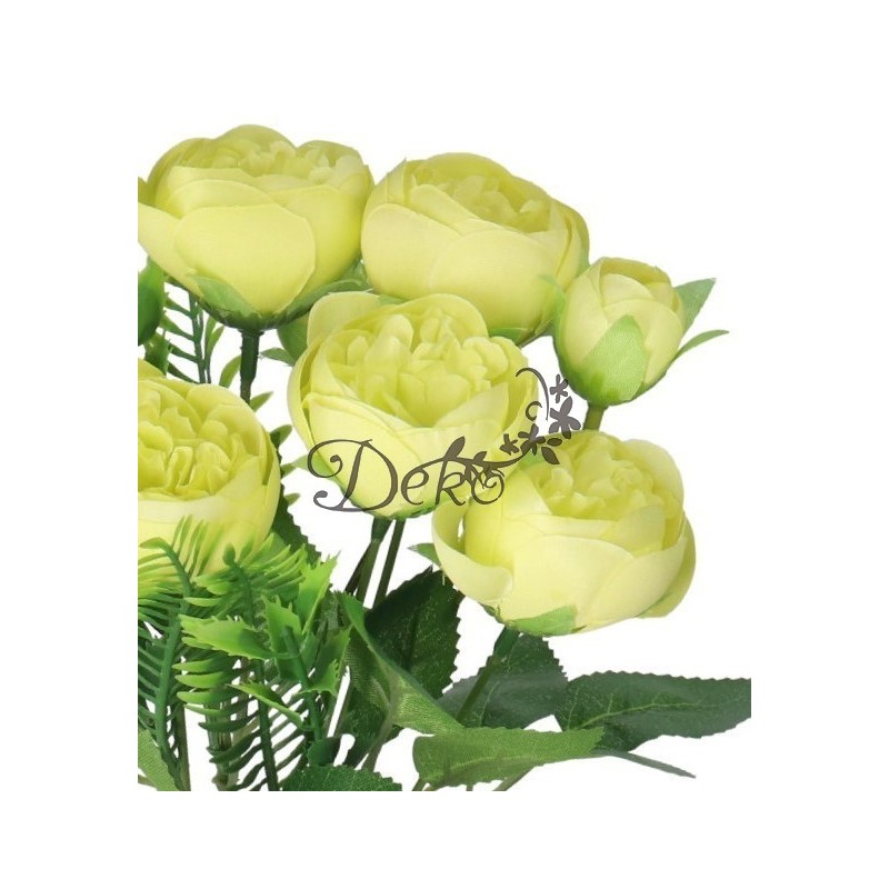 SZTUCZNE KWIATY GAŁĄZKI ROŚLINY PEONIA PIWONIA JAK ŻYWA