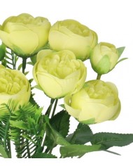 SZTUCZNE KWIATY GAŁĄZKI ROŚLINY PEONIA PIWONIA JAK ŻYWA