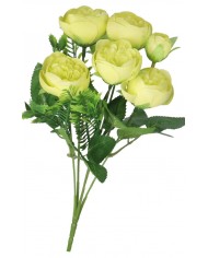 SZTUCZNE KWIATY GAŁĄZKI ROŚLINY PEONIA PIWONIA JAK ŻYWA