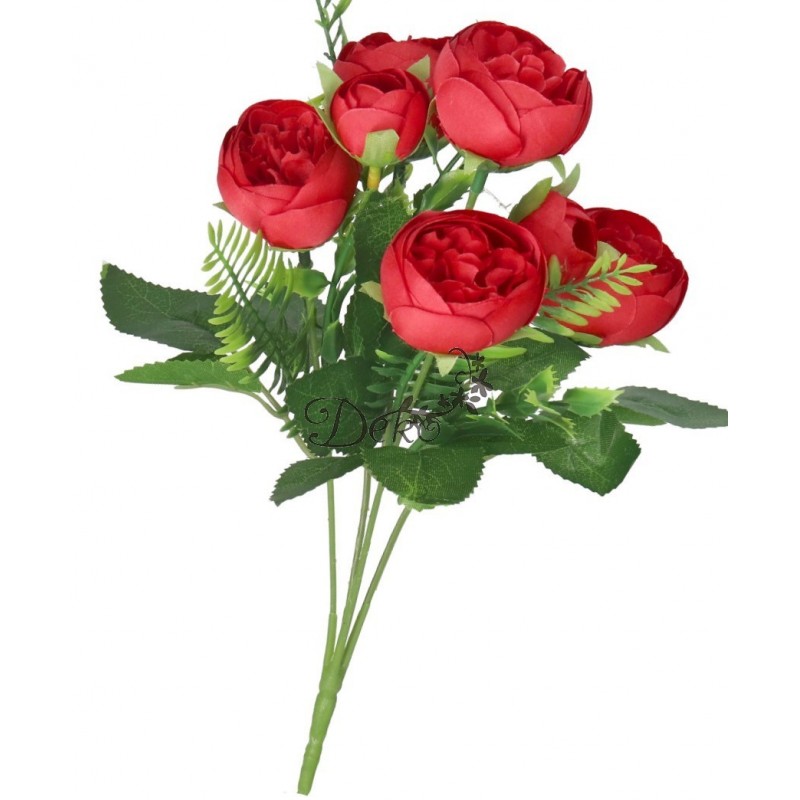 SZTUCZNE KWIATY GAŁĄZKI ROŚLINY PEONIA PIWONIA JAK ŻYWA