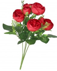 SZTUCZNE KWIATY GAŁĄZKI ROŚLINY PEONIA PIWONIA JAK ŻYWA