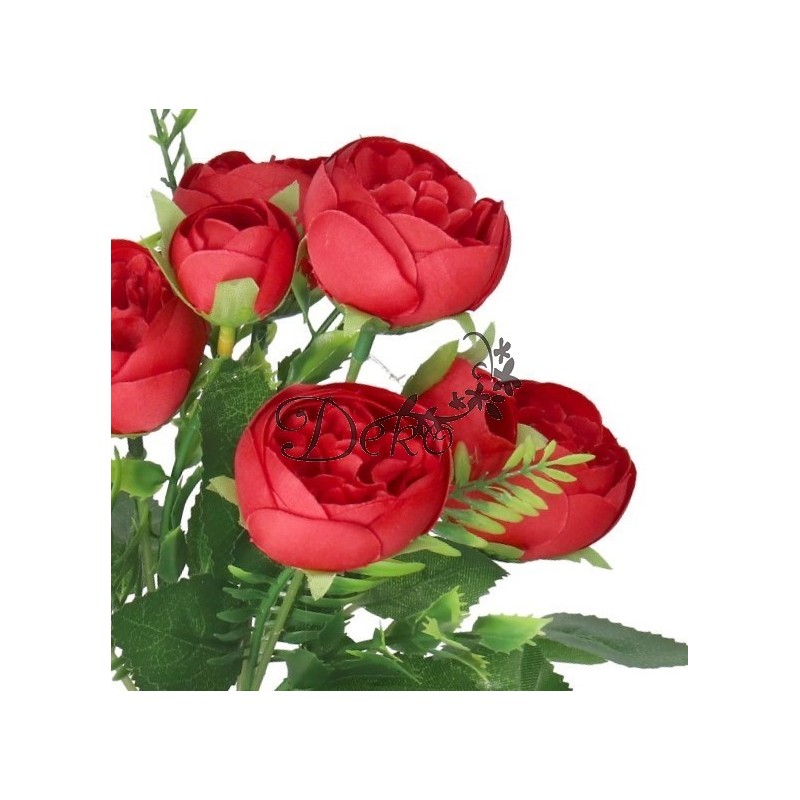 SZTUCZNE KWIATY GAŁĄZKI ROŚLINY PEONIA PIWONIA JAK ŻYWA