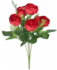 SZTUCZNE KWIATY GAŁĄZKI ROŚLINY PEONIA PIWONIA JAK ŻYWA