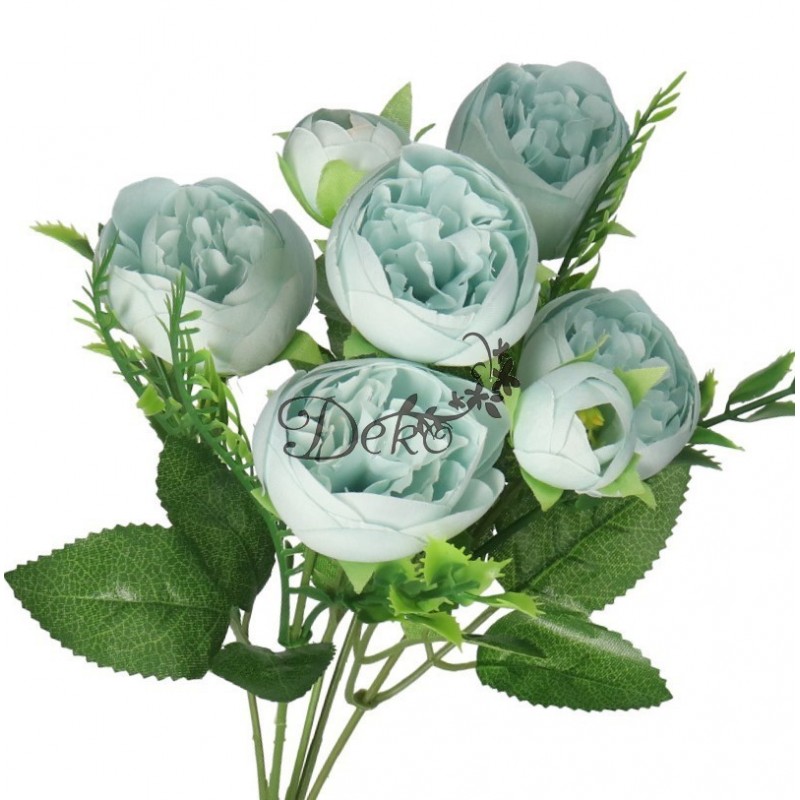 SZTUCZNE KWIATY GAŁĄZKI ROŚLINY PEONIA PIWONIA JAK ŻYWA