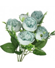 SZTUCZNE KWIATY GAŁĄZKI ROŚLINY PEONIA PIWONIA JAK ŻYWA