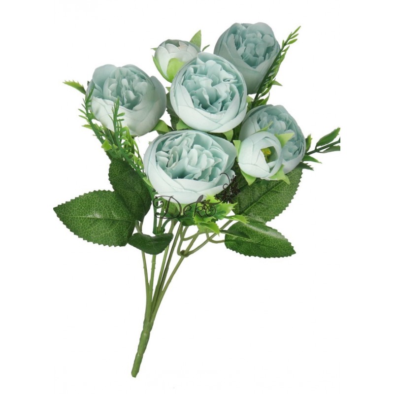 SZTUCZNE KWIATY GAŁĄZKI ROŚLINY PEONIA PIWONIA JAK ŻYWA