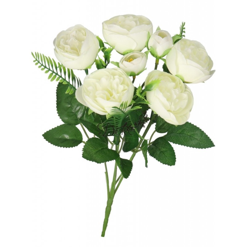 SZTUCZNE KWIATY GAŁĄZKI ROŚLINY PEONIA PIWONIA JAK ŻYWA