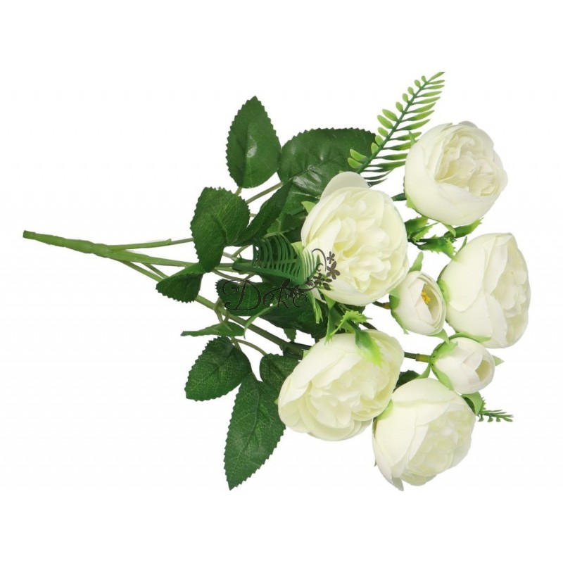 SZTUCZNE KWIATY GAŁĄZKI ROŚLINY PEONIA PIWONIA JAK ŻYWA