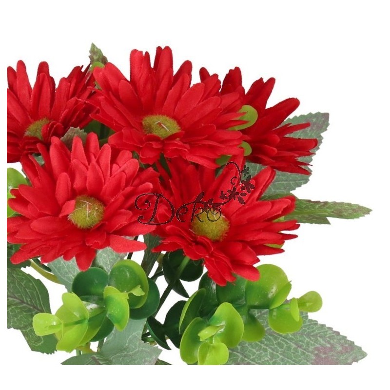 SZTUCZNE KWIATY ROŚLINY BUKIET GAŁĄZKI KWIATY MARGARETKI