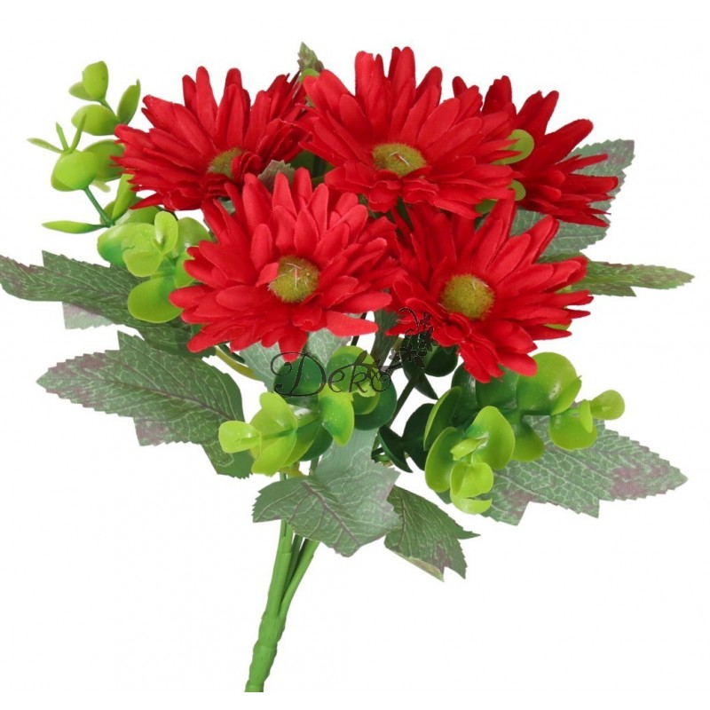 SZTUCZNE KWIATY ROŚLINY BUKIET GAŁĄZKI KWIATY MARGARETKI