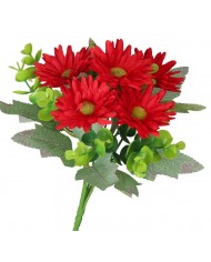 SZTUCZNE KWIATY ROŚLINY BUKIET GAŁĄZKI KWIATY MARGARETKI