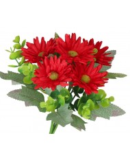 SZTUCZNE KWIATY ROŚLINY BUKIET GAŁĄZKI KWIATY MARGARETKI