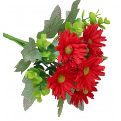 SZTUCZNE KWIATY ROŚLINY BUKIET GAŁĄZKI KWIATY MARGARETKI