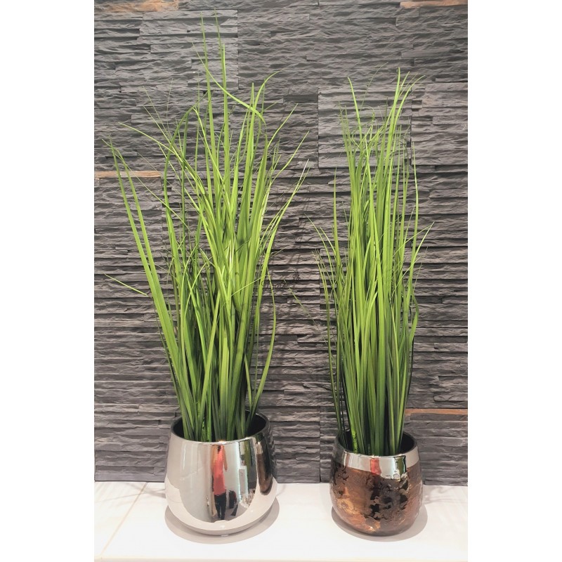 TRAWA SZTUCZNA ROŚLINA W DONICZCE SZTUCZNE KWIATY FEJKA 70CM