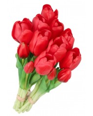 TULIPANY BUKIET TULIPANÓW GUMOWE GUMOWANE JAK ŻYWE