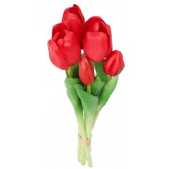 TULIPANY BUKIET TULIPANÓW GUMOWE GUMOWANE JAK ŻYWE