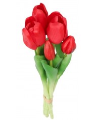 TULIPANY BUKIET TULIPANÓW GUMOWE GUMOWANE JAK ŻYWE