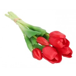 TULIPANY BUKIET TULIPANÓW GUMOWE GUMOWANE JAK ŻYWE