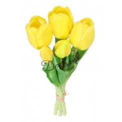 TULIPANY BUKIET TULIPANÓW GUMOWE GUMOWANE JAK ŻYWE