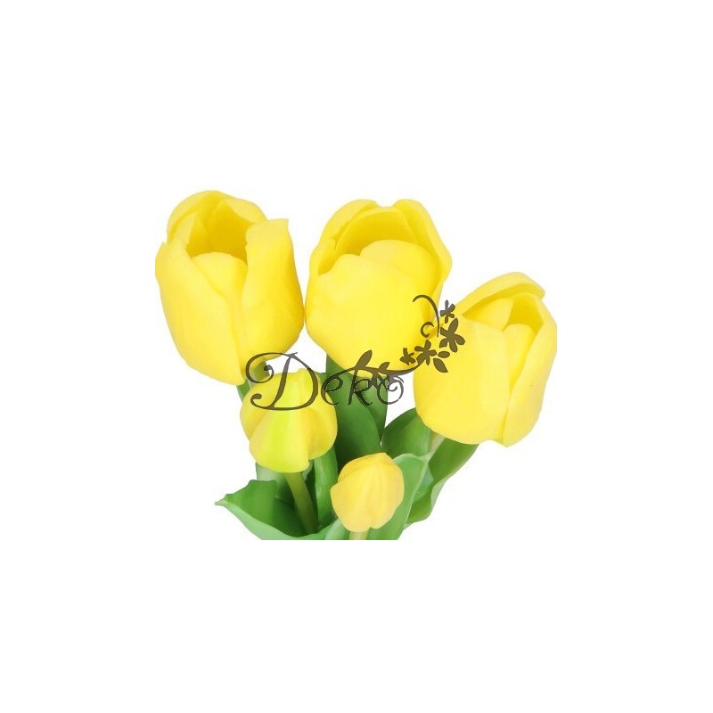 TULIPANY BUKIET TULIPANÓW GUMOWE GUMOWANE JAK ŻYWE