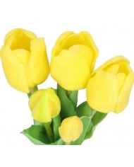 TULIPANY BUKIET TULIPANÓW GUMOWE GUMOWANE JAK ŻYWE