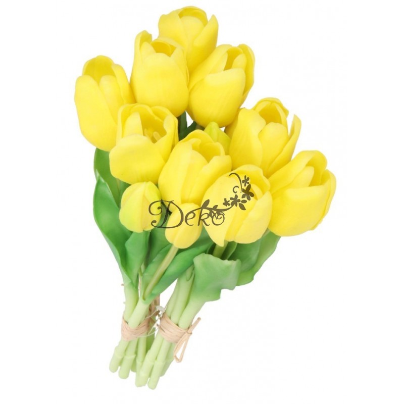 TULIPANY BUKIET TULIPANÓW GUMOWE GUMOWANE JAK ŻYWE