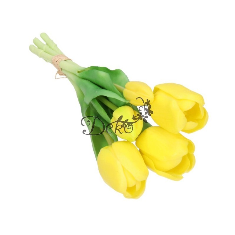 TULIPANY BUKIET TULIPANÓW GUMOWE GUMOWANE JAK ŻYWE