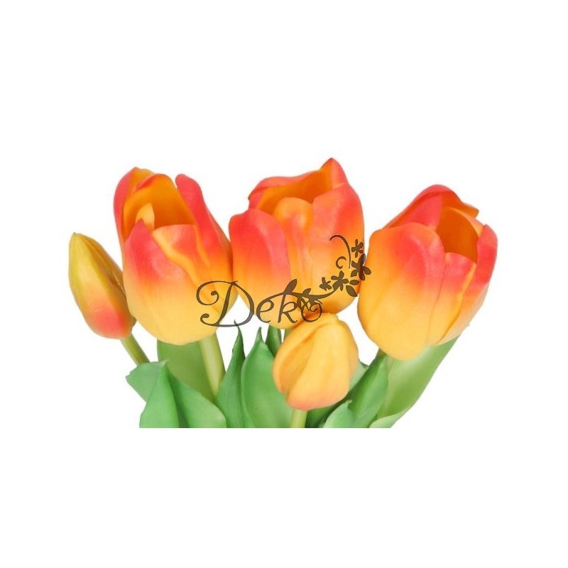 TULIPANY BUKIET TULIPANÓW GUMOWE GUMOWANE JAK ŻYWE