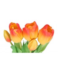 TULIPANY BUKIET TULIPANÓW GUMOWE GUMOWANE JAK ŻYWE