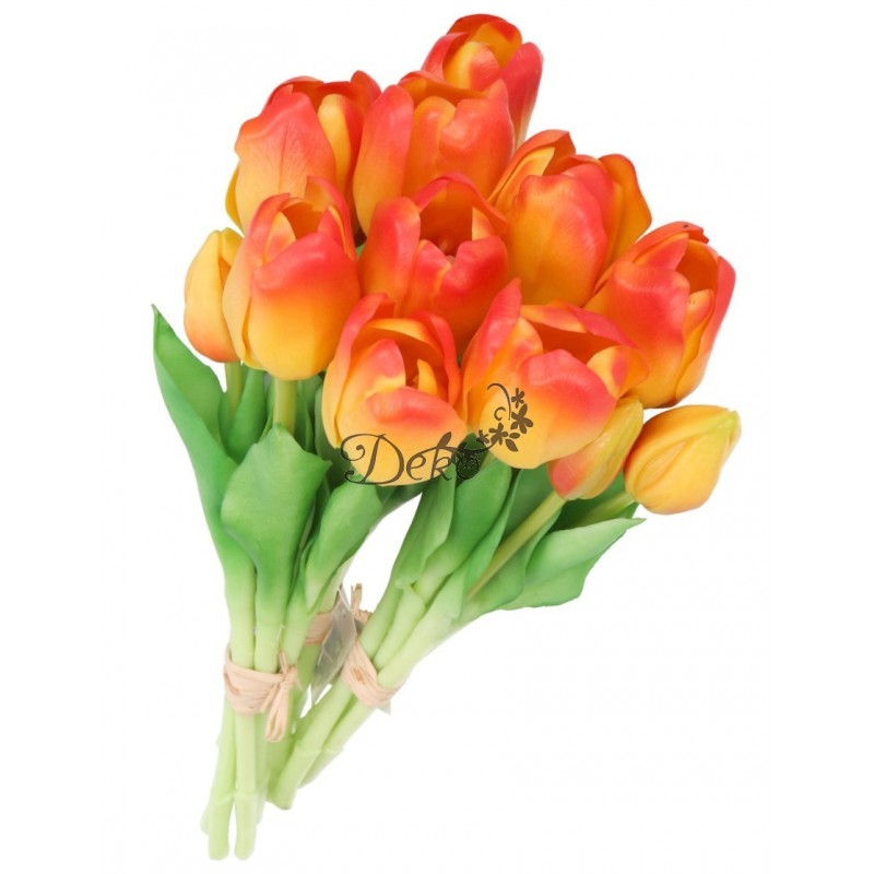 TULIPANY BUKIET TULIPANÓW GUMOWE GUMOWANE JAK ŻYWE