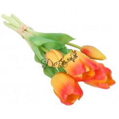 TULIPANY BUKIET TULIPANÓW GUMOWE GUMOWANE JAK ŻYWE
