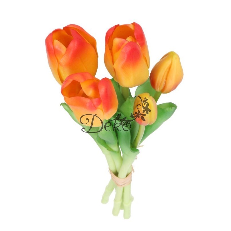 TULIPANY BUKIET TULIPANÓW GUMOWE GUMOWANE JAK ŻYWE
