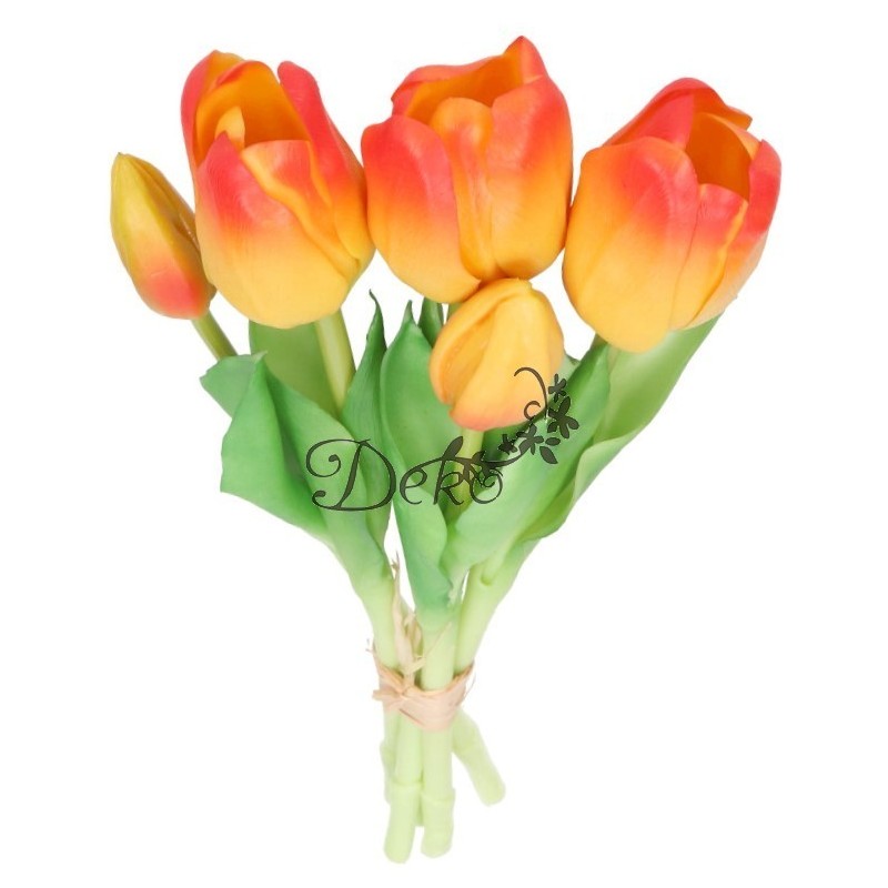 TULIPANY BUKIET TULIPANÓW GUMOWE GUMOWANE JAK ŻYWE