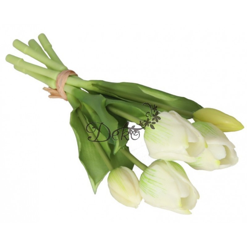 TULIPANY BUKIET TULIPANÓW GUMOWE GUMOWANE JAK ŻYWE