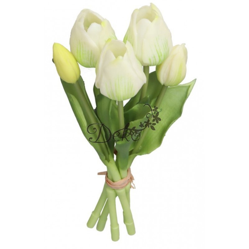 TULIPANY BUKIET TULIPANÓW GUMOWE GUMOWANE JAK ŻYWE