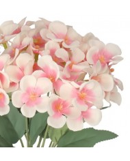 SZTUCZNE KWIATY ROŚLINY BUKIET HORTENSJA JAK ŻYWA