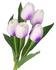 TULIPANY BUKIET TULIPANÓW GUMOWE GUMOWANE JAK ŻYWE