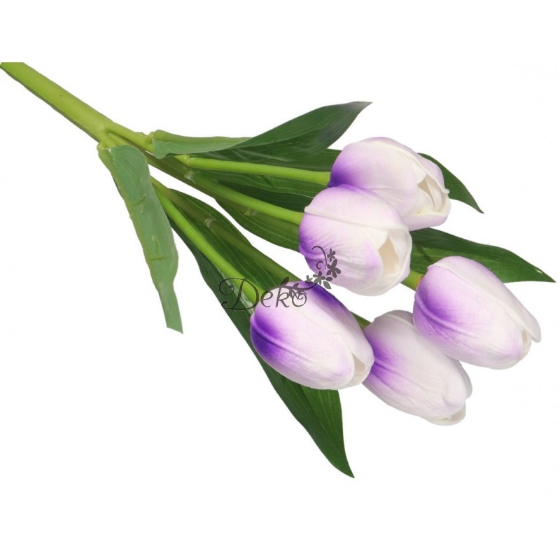 TULIPANY BUKIET TULIPANÓW GUMOWANE GUMOWE SILIKONOWE JAK ŻYWE