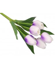 TULIPANY BUKIET TULIPANÓW GUMOWANE GUMOWE SILIKONOWE JAK ŻYWE